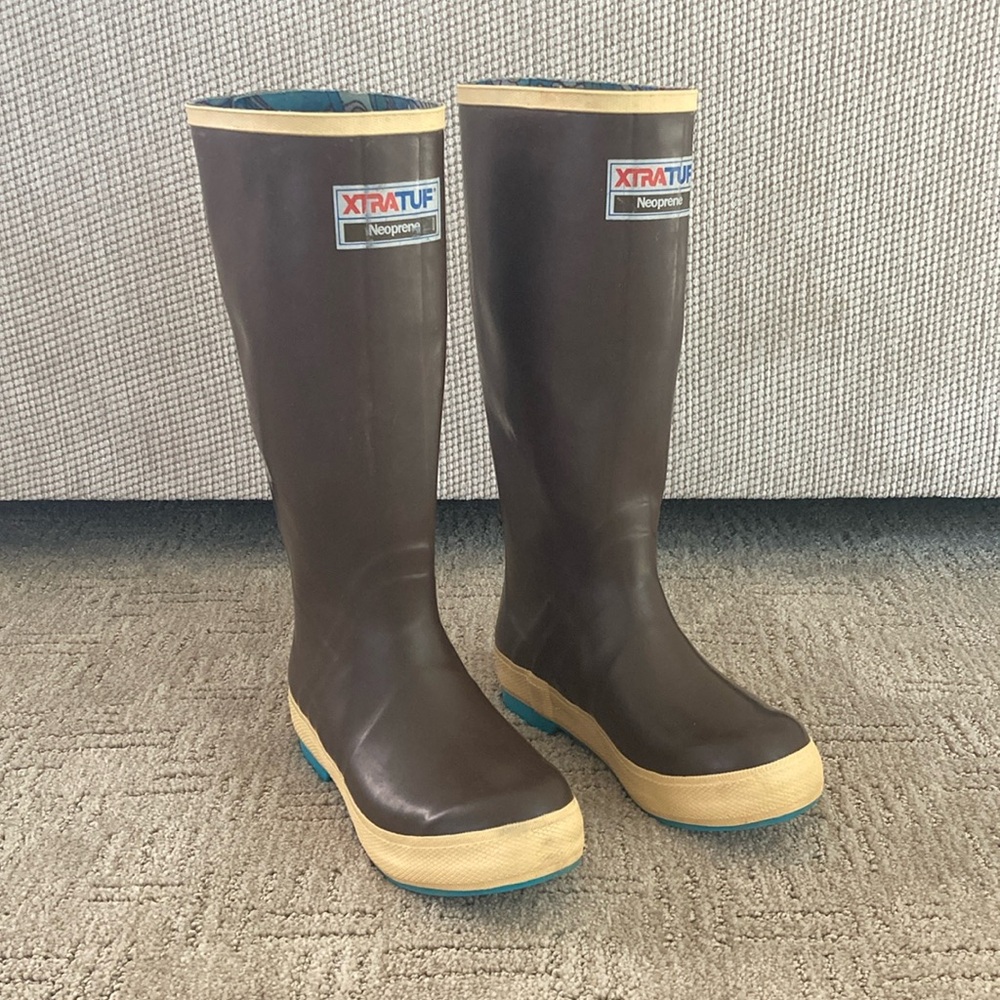 Xtratuf Women's Fishe®Wear 15 in Legacy Boot Brown